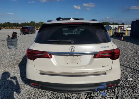 2014 Acura Mdx Technology из США, поврежденный, VIN 5FRYD4H66EB035432